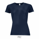 SPORTY WOMEN - SPORTYdames t-shirt 140g - M - Franse Marine